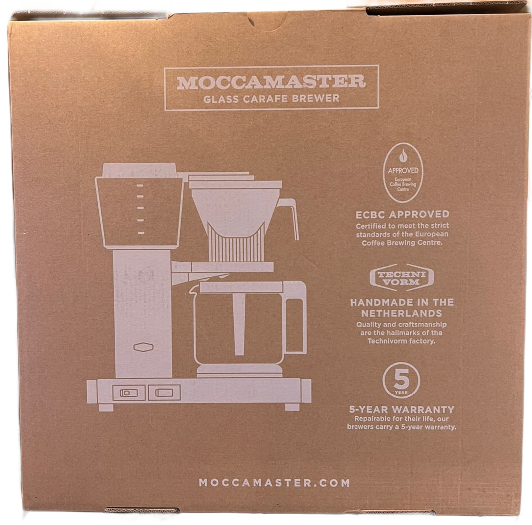 Moccamaster Glass Carafe Brewer